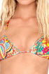 Luli Fama Chasing Waterfalls Crystallized Wavey Triangle Top